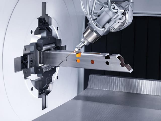 Pálení 3D laserem – TruLaser Tube 5000 Fiber – detail 2