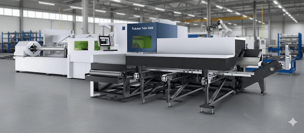 Pálení 3D laserem – TruLaser Tube 5000 Fiber